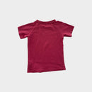 Adidas Maroon Logo T-Shirt, Size 2
