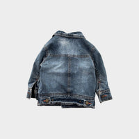 Retro Pumpkin Patch Denim Jacket, Size 2