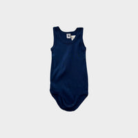 Petit Bateau Navy Bodysuit, Size 2