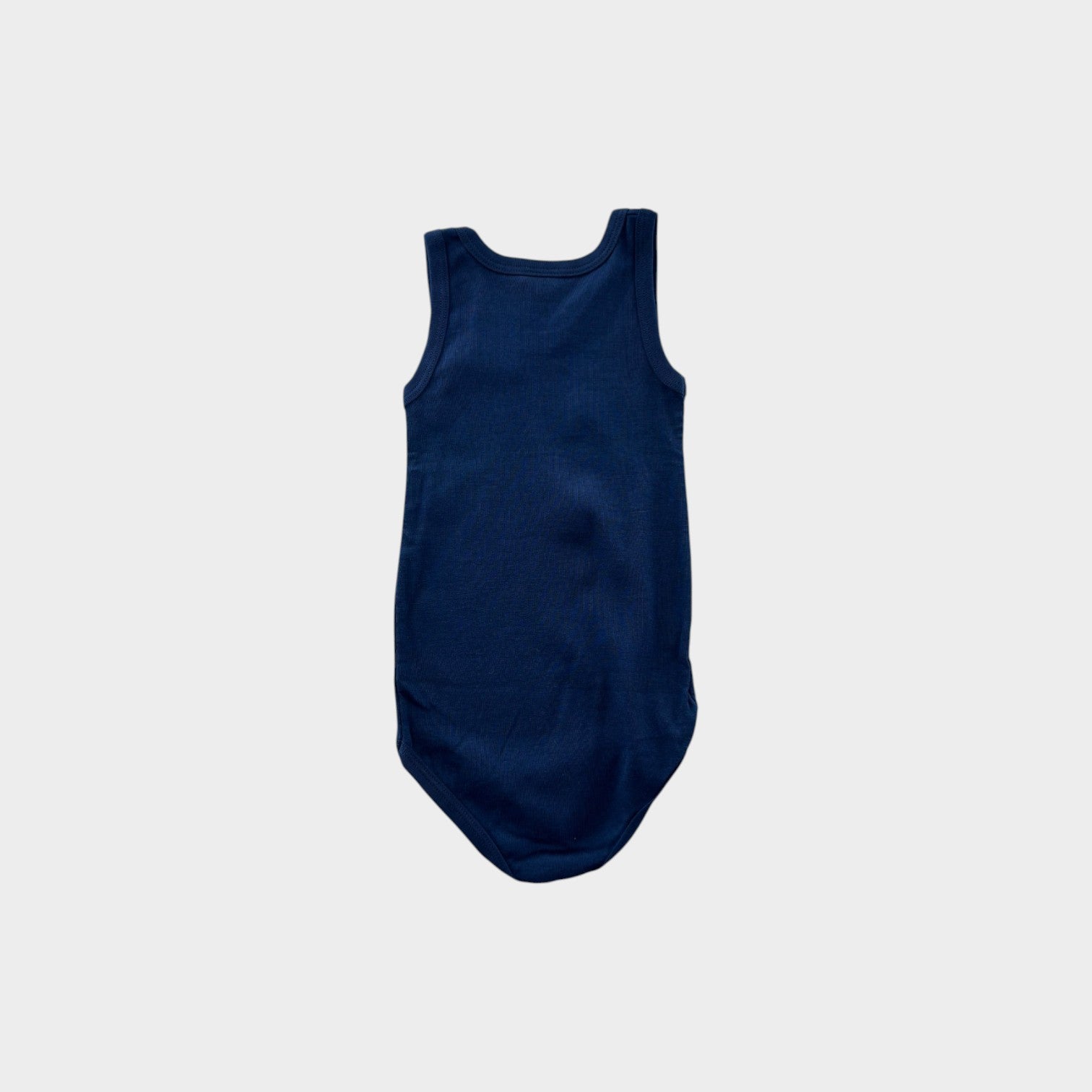 Petit Bateau Navy Bodysuit, Size 2