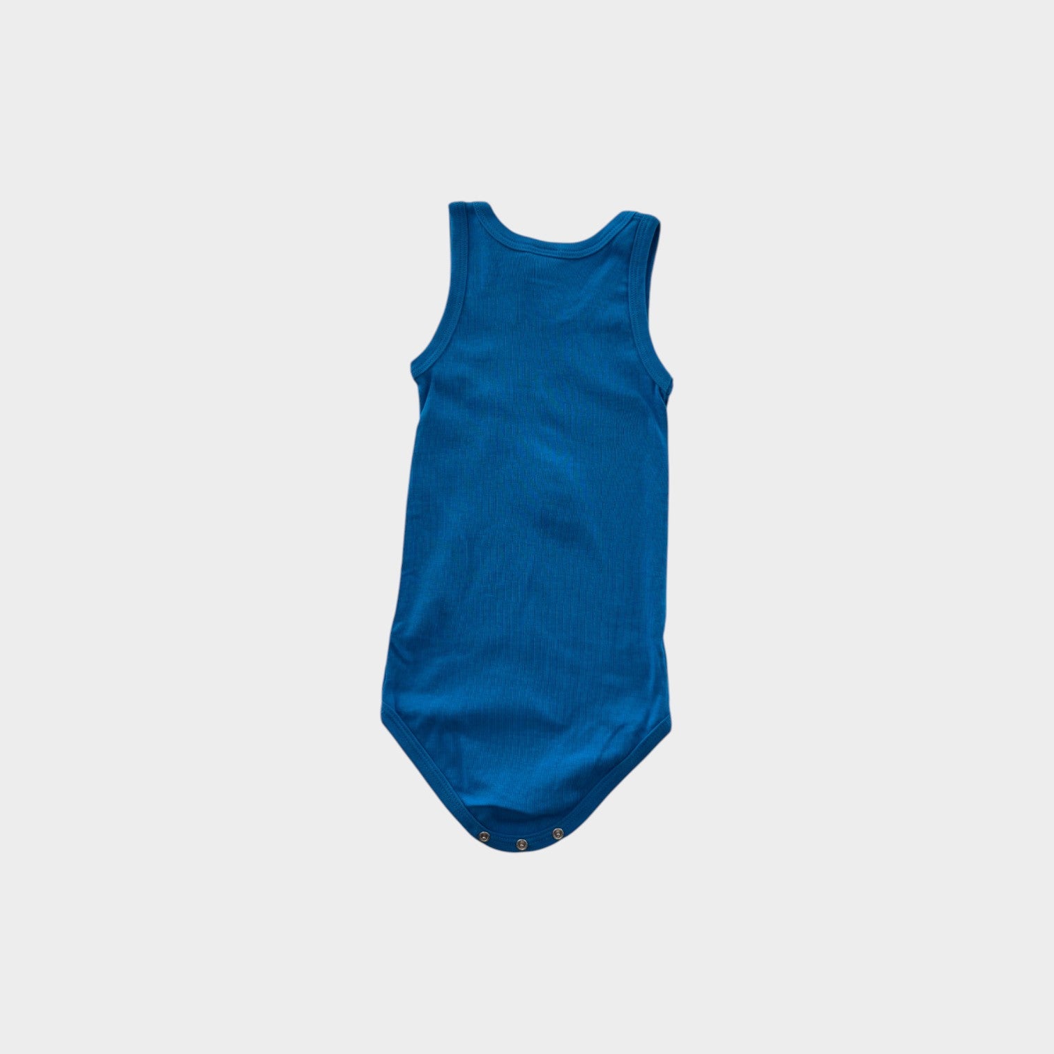 Petit Bateau Blue Bodysuit, Size 2