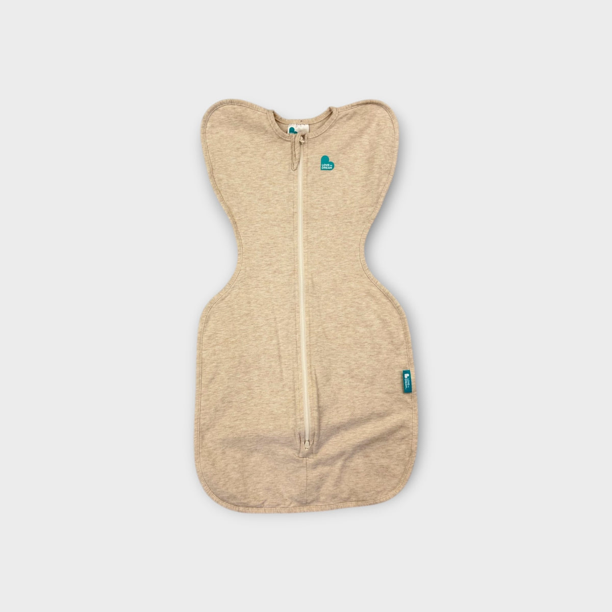 Love to Dream 1.0 Tog Oatmeal Swaddle Up, Size 000