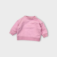 Country Road Pink Logo Sweatshirt, Size 00