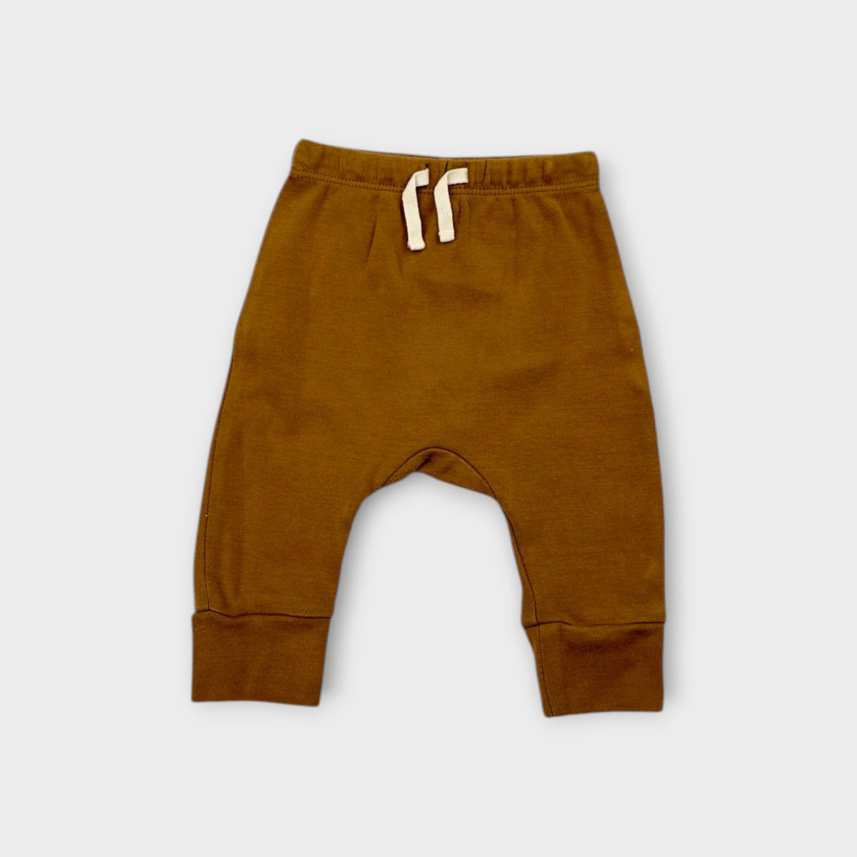 Quincy Mae Brown Track Pants, Size 00