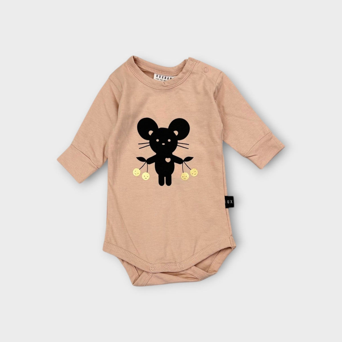 Huxbaby Mouse Bodysuit, Size 000