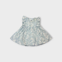 Petit Bateau Floral Dress and Bloomers, Size 000