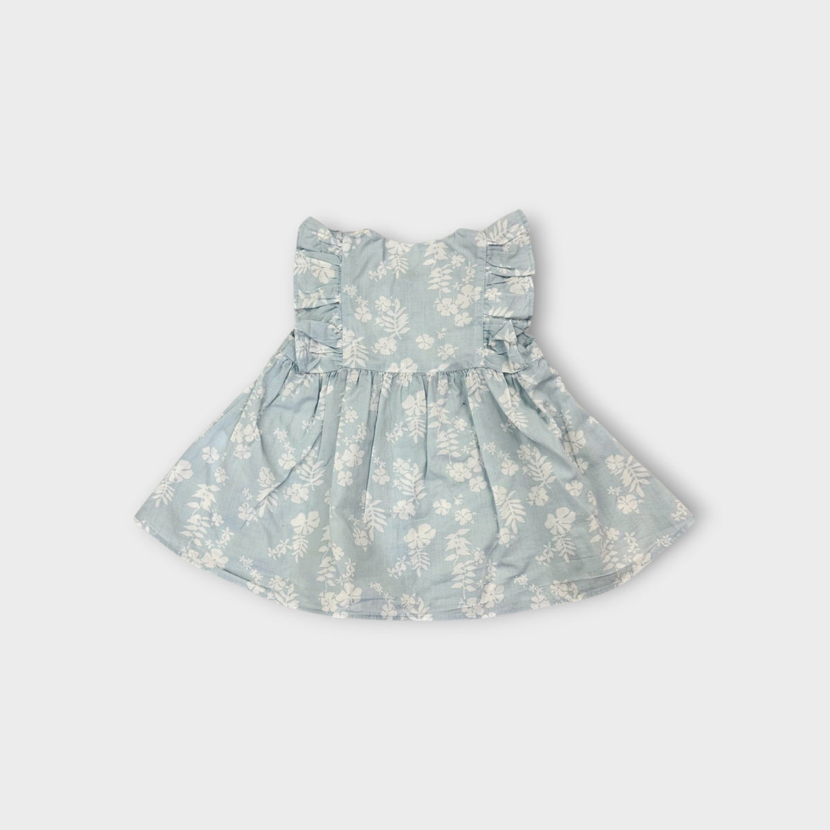 Petit Bateau Floral Dress and Bloomers, Size 000