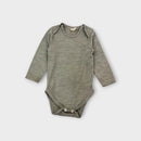 Nature Baby Grey Merino Bodysuit, Size 0