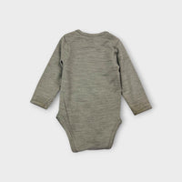 Nature Baby Grey Merino Bodysuit, Size 0