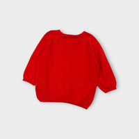 Wilson + Frenchy Red Cardigan, Size 00