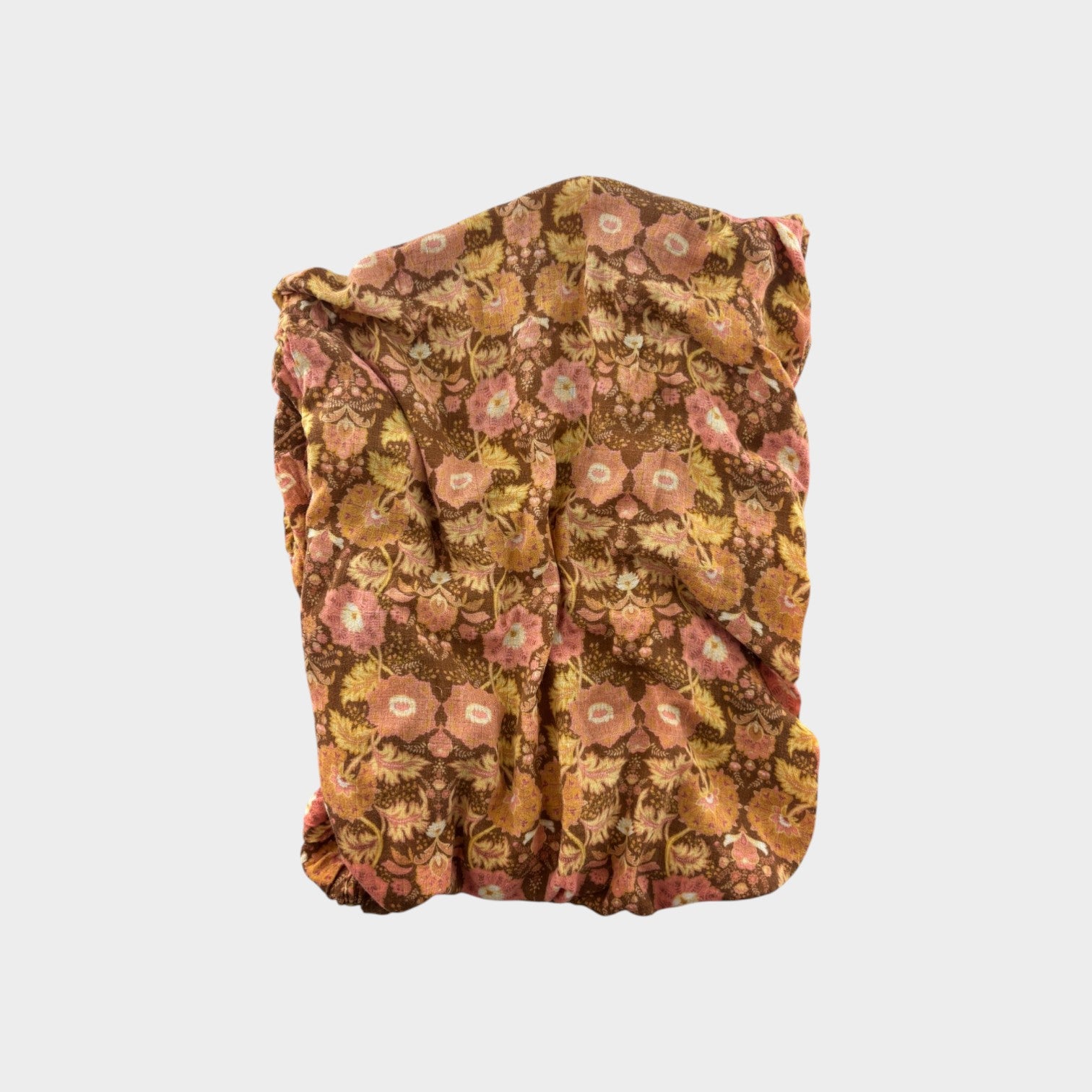 Banabae Earthy Floral Fitted Cot Sheet