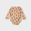 Bobo Choses Flower Bodysuit, Size 18-24M
