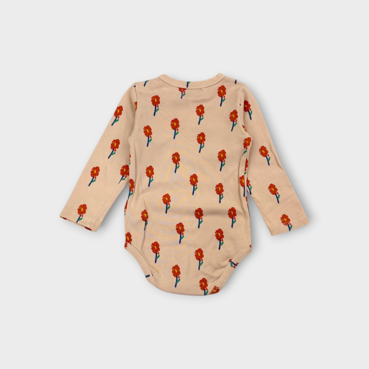 Bobo Choses Flower Bodysuit, Size 18-24M