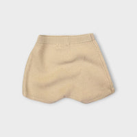 Quincy Mae Beige Knit Shorts, Size 18M
