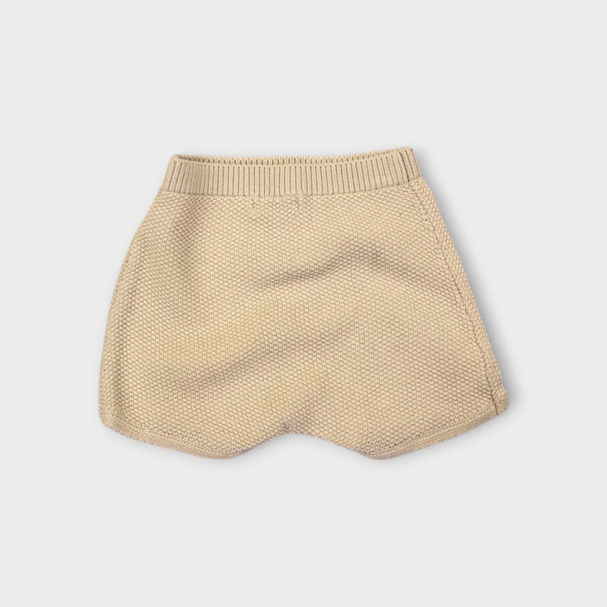 Quincy Mae Beige Knit Shorts, Size 18M