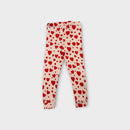 Mini Rodini Heart Print Leggings, Size 2