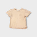Barefoot & Salty Rib Pocket T-Shirt, Size 3
