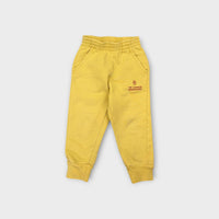 The Animals Observatory Yellow Track Pants, Size 2-3