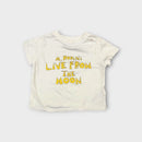 Mini Rodini Live From The Moon T-Shirt, Size 1
