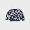 Bonds Terry Towelling Flower Print Jumper, Size 1
