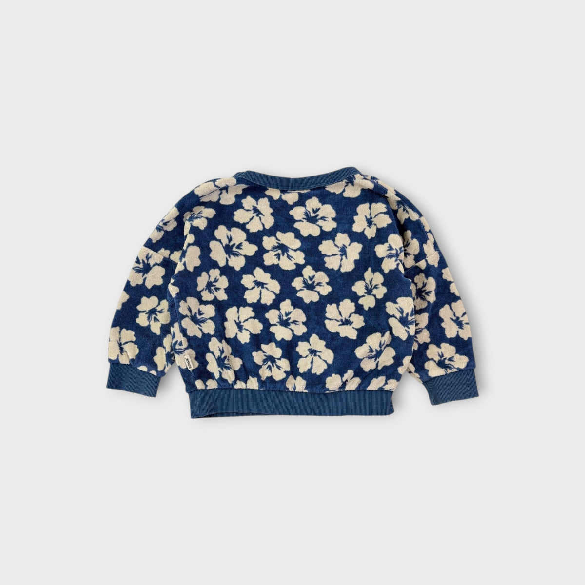 Bonds Terry Towelling Flower Print Jumper, Size 1