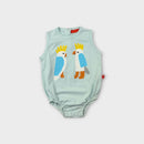 Halcyon Nights Cockatoo Bodysuit, Size 1