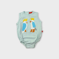 Halcyon Nights Cockatoo Bodysuit, Size 1