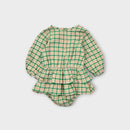 Seed Heritage Check Pattern Romper, Size 1