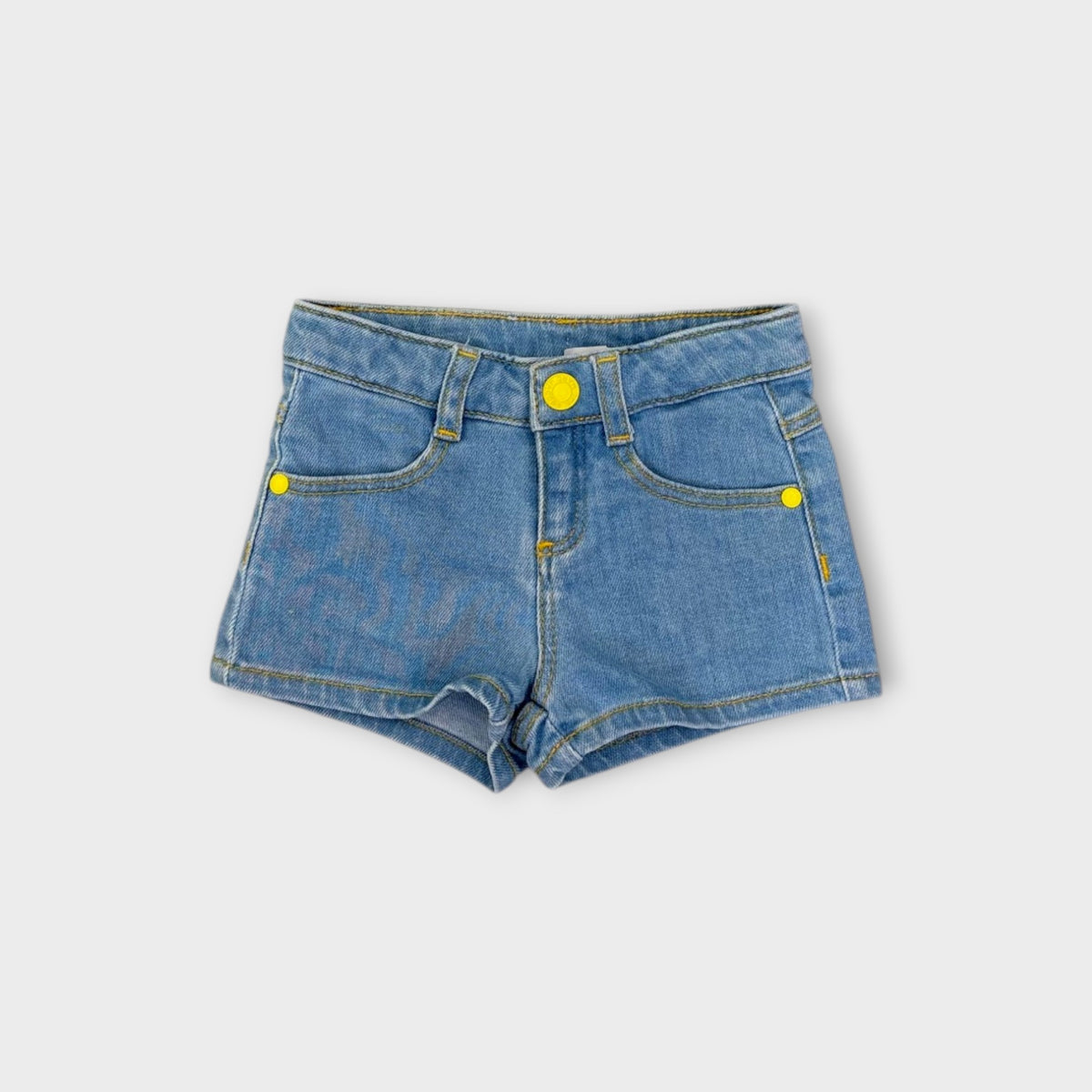 Little Marc Jacobs x Peanuts Snoopy Denim Shorts, Size 3