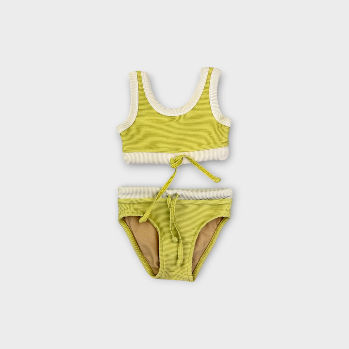 Zulu & Zephyr Ribbed Swimsuit, Size 2