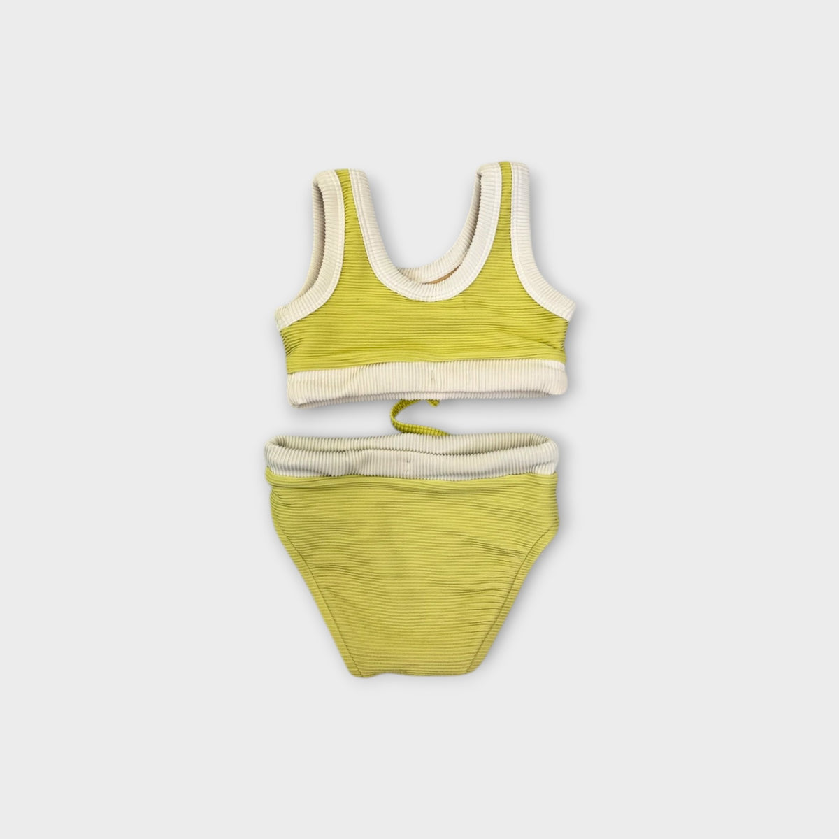 Zulu & Zephyr Ribbed Swimsuit, Size 2