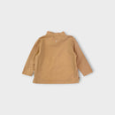 Goldie & Ace Tan Mock Neck Top, Size 1