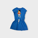 Ralph Lauren Polo Bear Drawstring Dress, Size 3