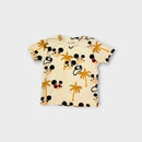 Mini Rodini Mouse Palm Tree T-Shirt, Size 2-3