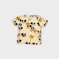 Mini Rodini Mouse Palm Tree T-Shirt, Size 2-3