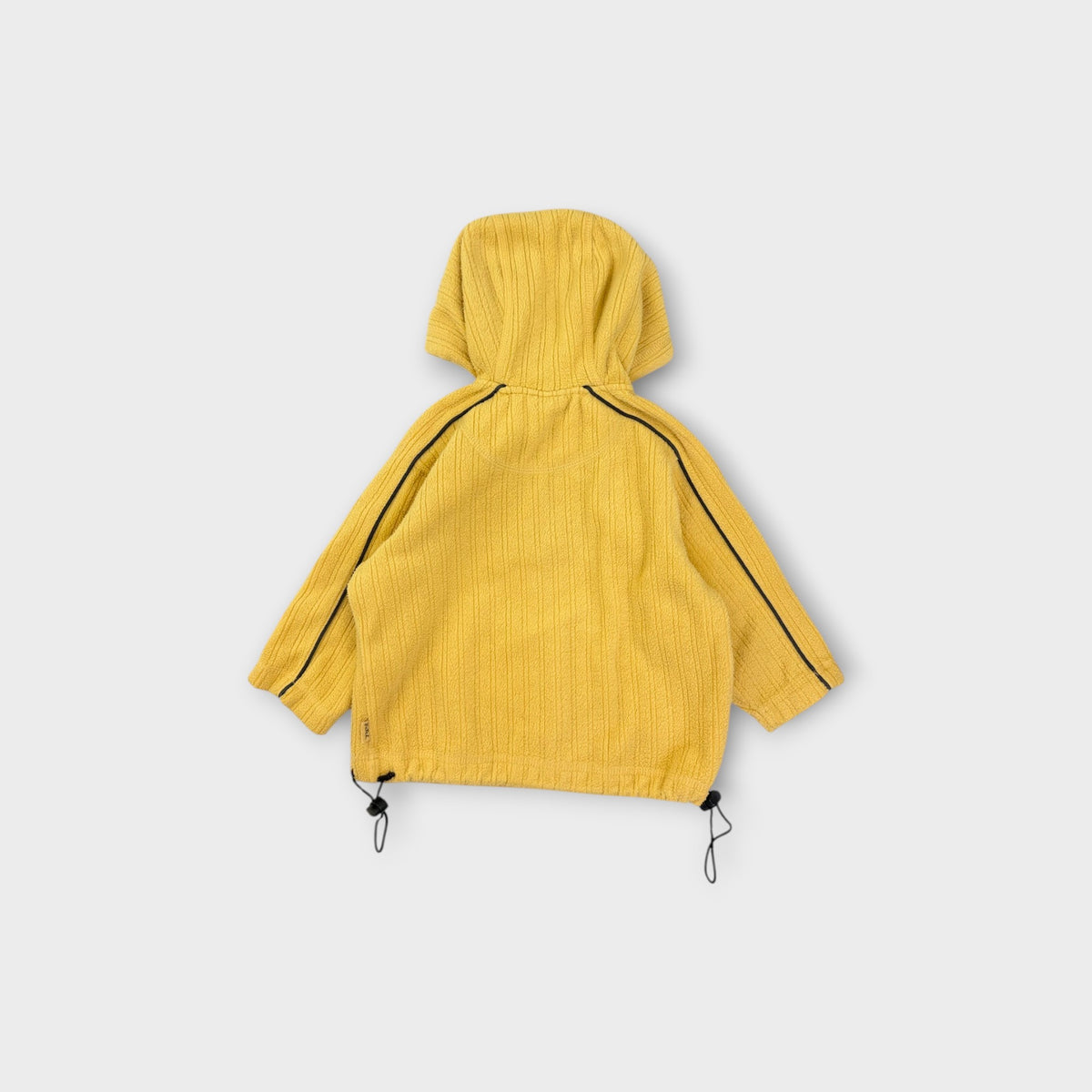 Vintage Pumpkin Patch Yellow Fleece Hoodie, Size 2