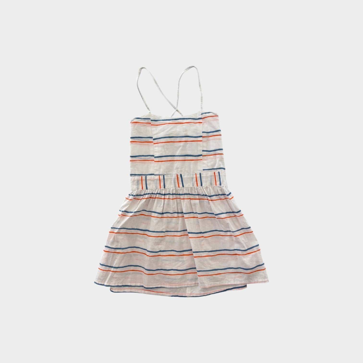 Bella & Lace Stripe Dress, Size 3