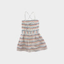 Bella & Lace Stripe Dress, Size 3