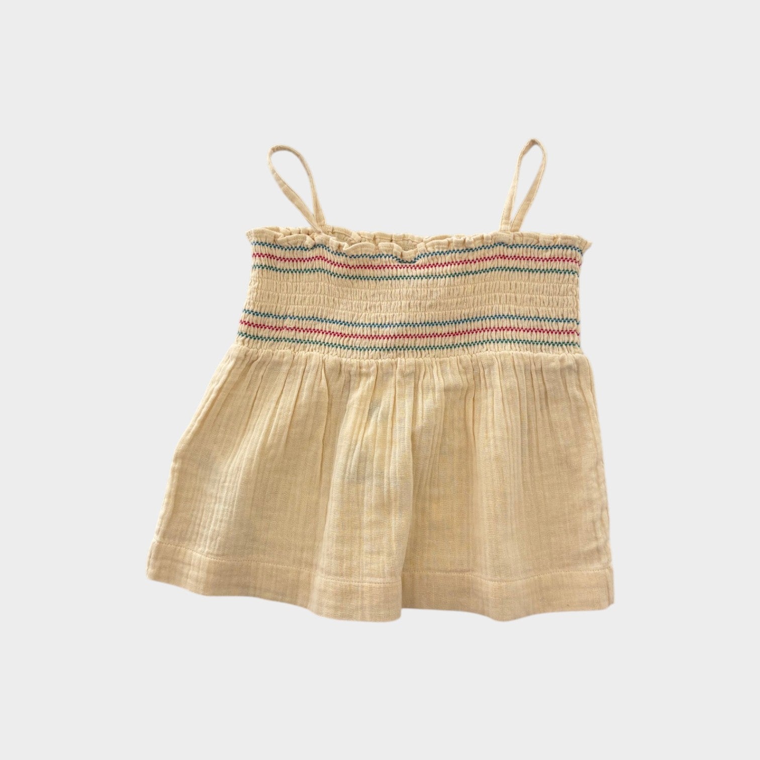 Petit Bateau Smocked Top, Size 3