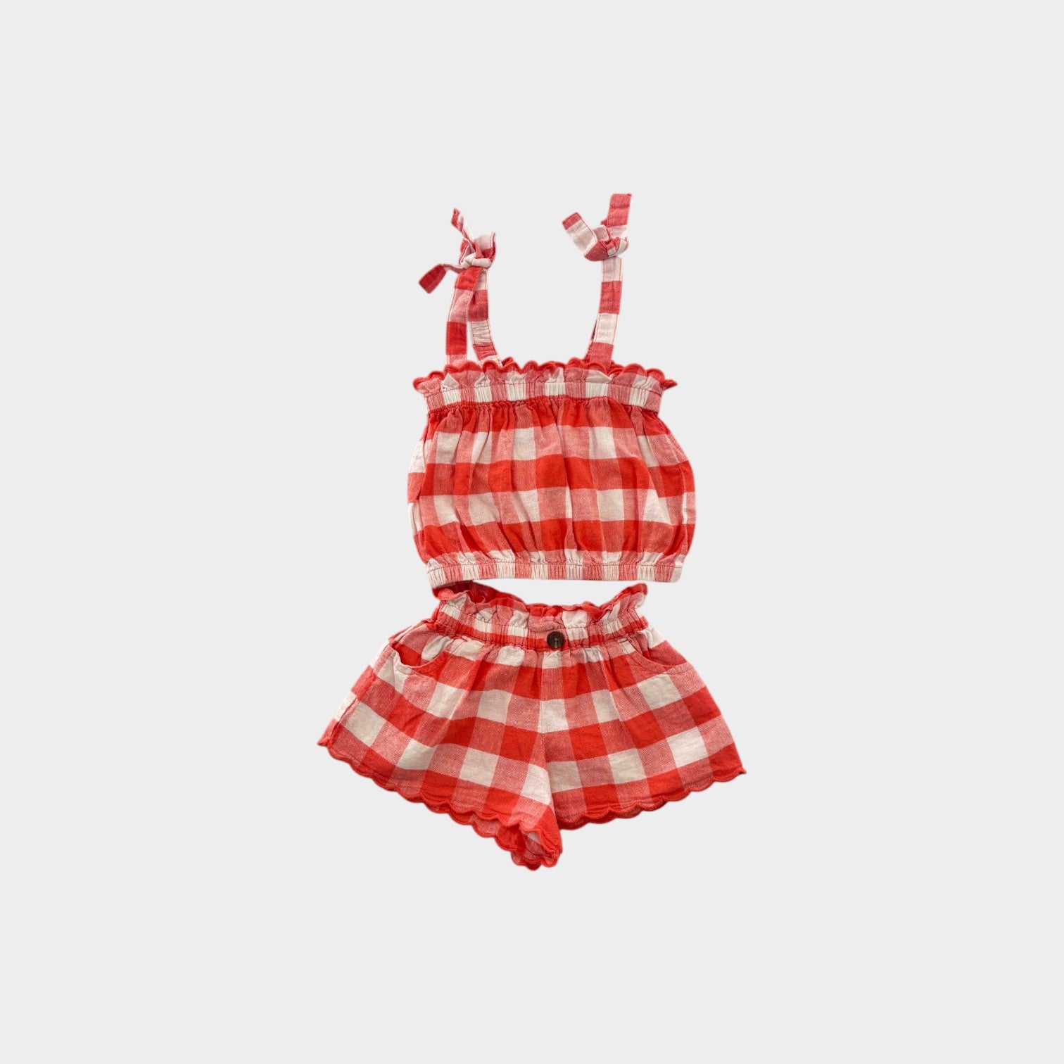 Seed Heritage Gingham Set, Size 3
