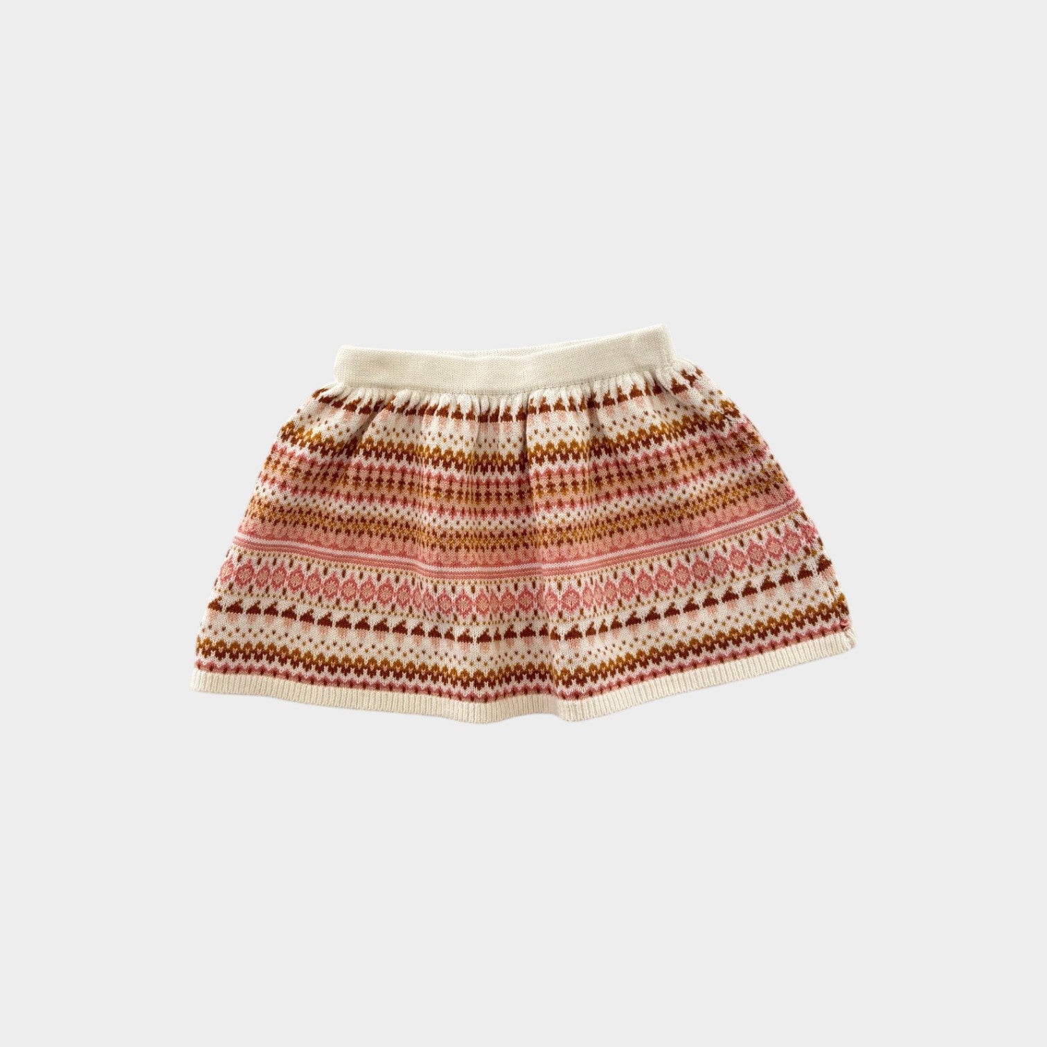 Patterned Knit Skirt, Size 3