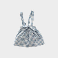 Lacey Lane Gingham Pinafore Skirt, Size 3