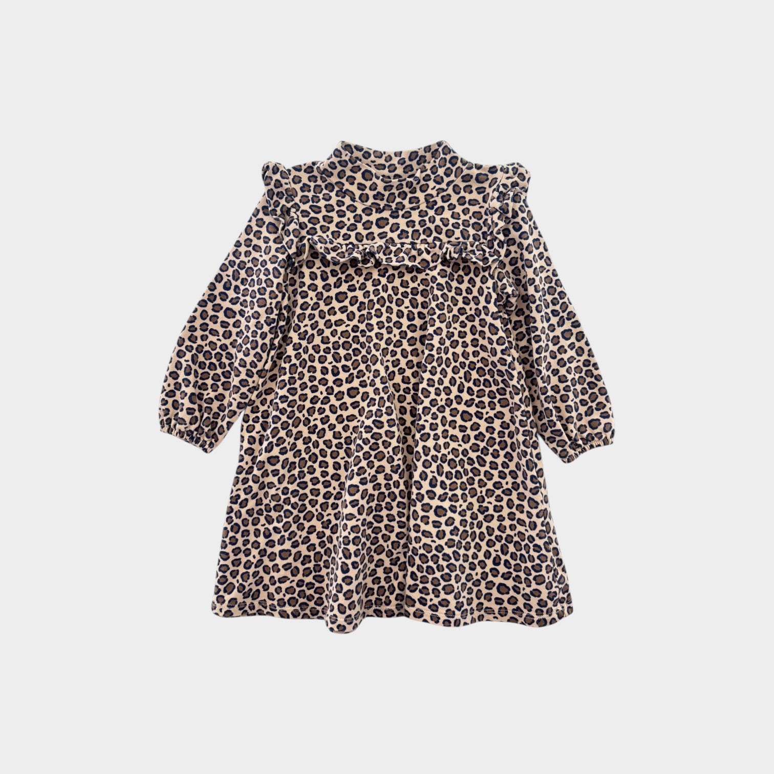 Mini Boden Leopard Dress, Size 3-4