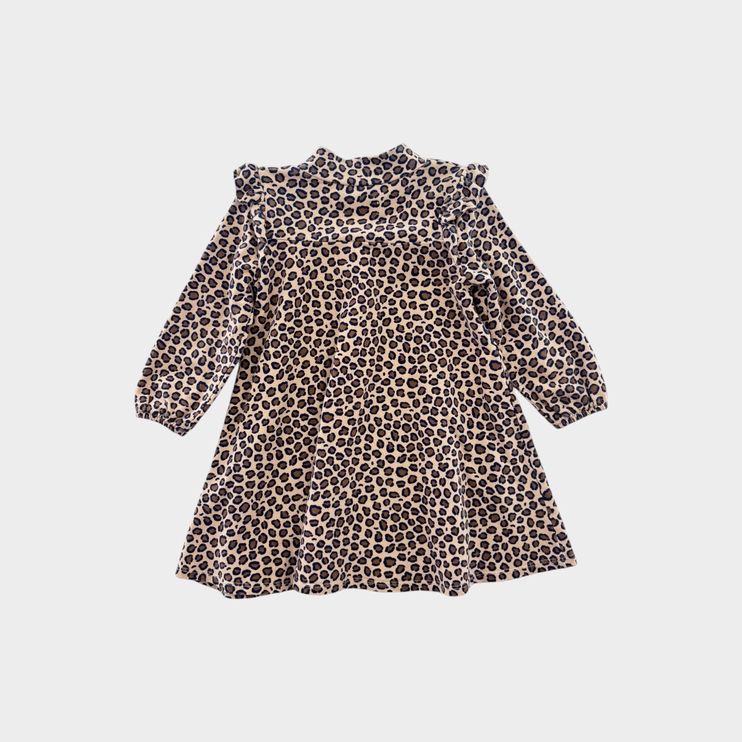 Mini Boden Leopard Dress, Size 3-4