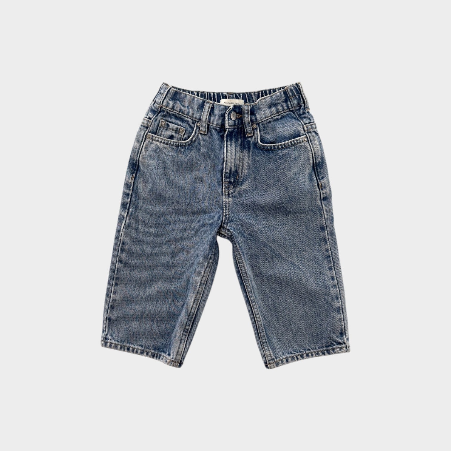 Assembly Label Acid Wash Jeans, Size 3