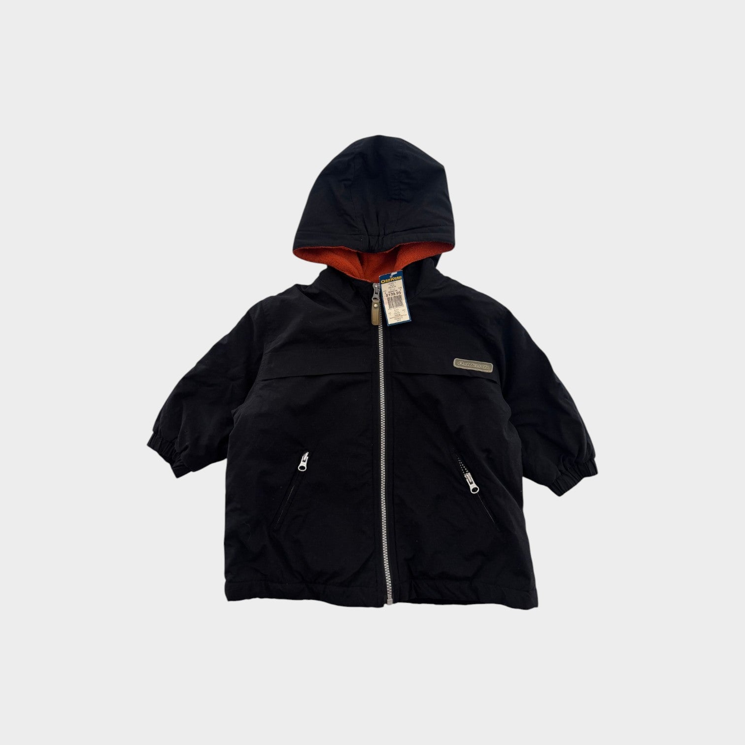 Vintage Oshkosh B'Gosh Hooded Bomber, Size 2-3