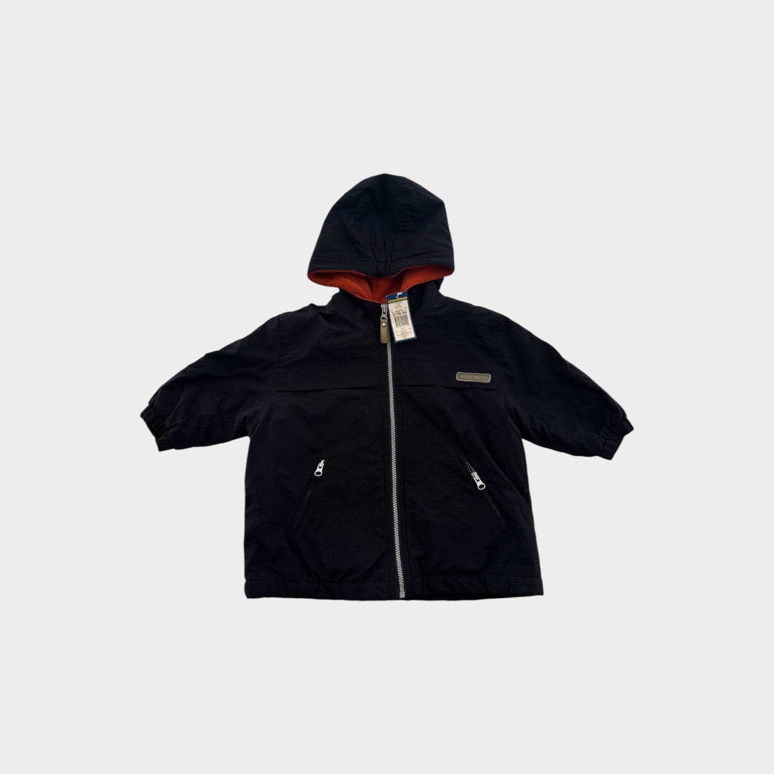 Vintage Oshkosh B'Gosh Hooded Bomber, Size 2-3