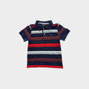 TH Stripe Polo Shirt, Size 4
