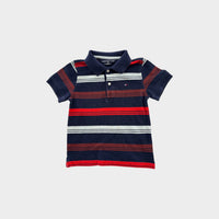TH Stripe Polo Shirt, Size 4
