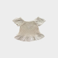House of Paloma Smocked Blouse, Size 4